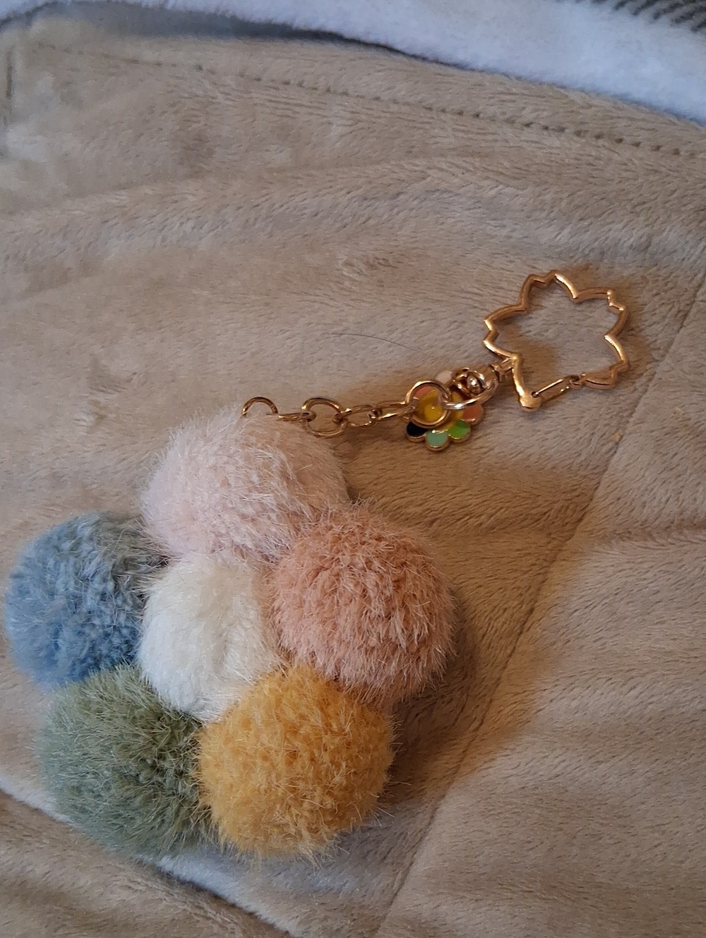 Fuzzy Keychain - Picture 3 of 3
